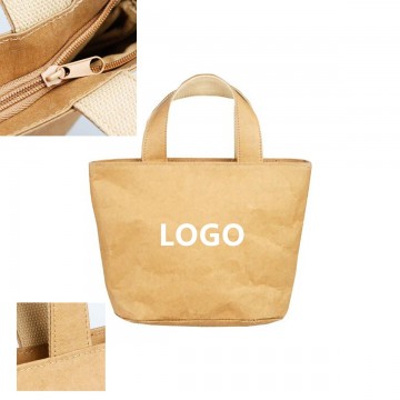 Washable Kraft Paper Handbag